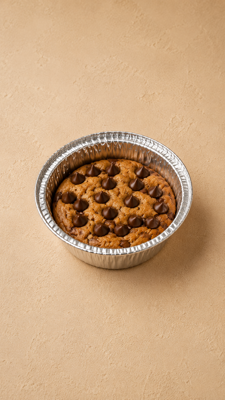 Nutella Cookie Pie - Foil Cup