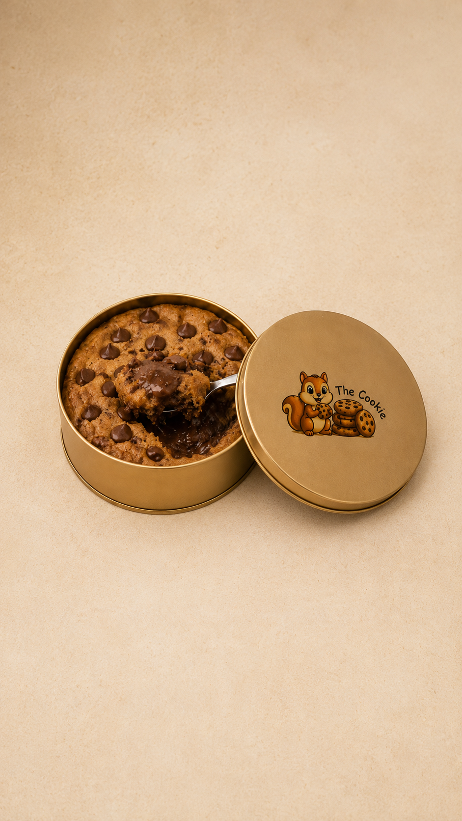 Nutella Cookie Pie - Premium tin